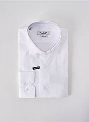 Chemise manches longues blanc ELIOS pour homme seconde vue