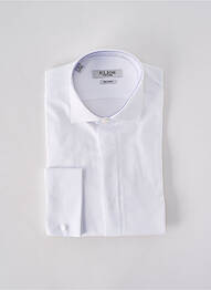 Chemise manches longues manches longues blanc ELIOS homme