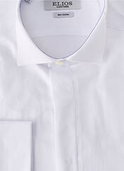 Chemise manches longues blanc ELIOS pour homme seconde vue