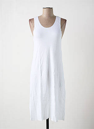 Jupon /Fond de robe blanc ACHEL pour femme