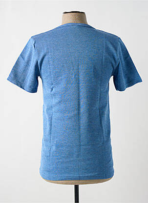 Pyjama col rond bleu JET homme