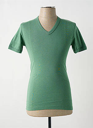 Pyjama col v vert JET homme