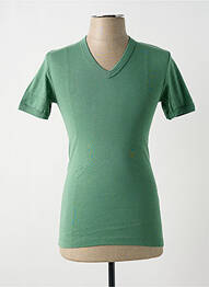Pyjama col v vert JET homme
