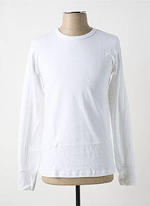 Pyjama col rond blanc JET homme