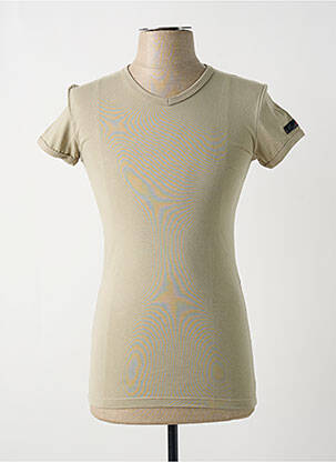 Pyjama col v beige JET homme