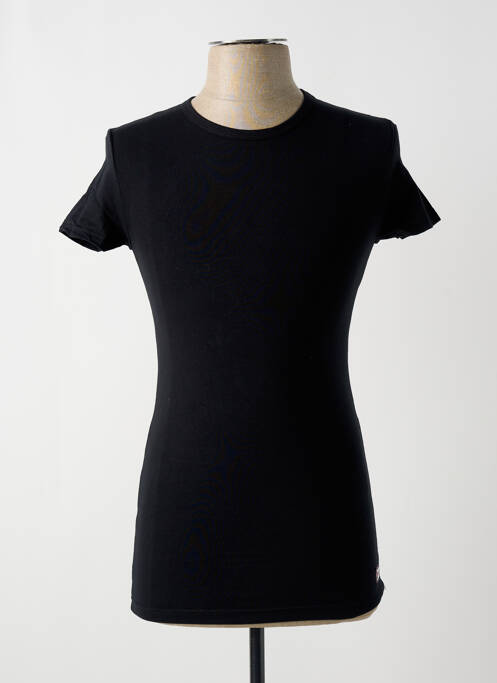 Pyjama col rond noir JET homme