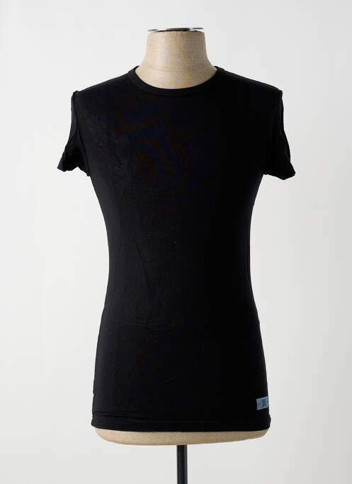 Pyjama col rond noir JET homme