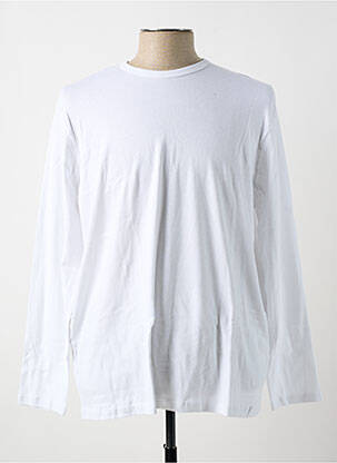 Pyjama col rond blanc JET homme