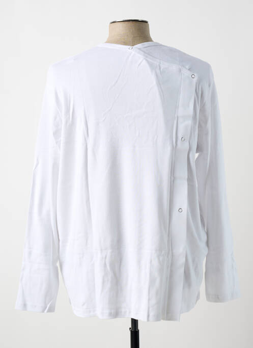 Pyjama col rond blanc JET homme