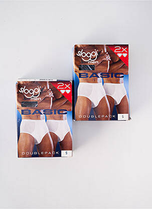 Slip stretch noir SLOGGI homme