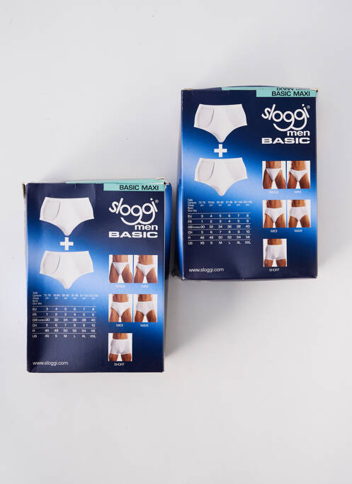 Slip noir SLOGGI pour homme