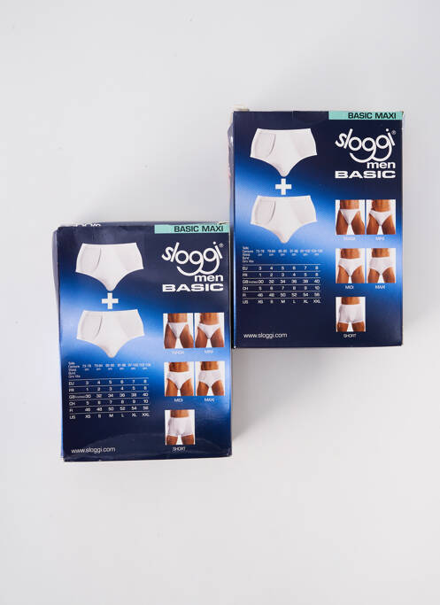 Slip blanc SLOGGI pour homme