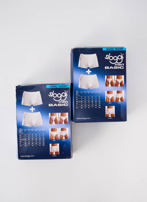 Boxer blanc SLOGGI pour homme