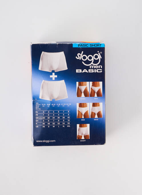 Boxer blanc SLOGGI pour homme
