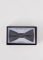 Noeud papillon gris PAUL WILLIAMS pour homme seconde vue