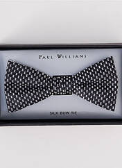 Noeud papillon noir PAUL WILLIAMS pour homme seconde vue