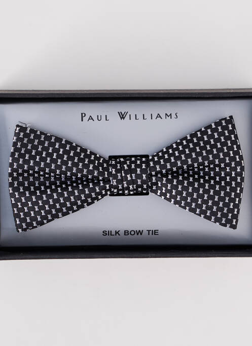Noeud papillon noir PAUL WILLIAMS pour homme