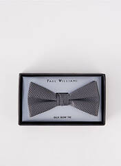 Noeud papillon gris PAUL WILLIAMS pour homme seconde vue