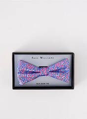Noeud papillon bleu PAUL WILLIAMS pour homme seconde vue