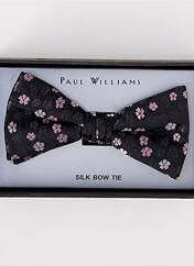 Noeud papillon gris PAUL WILLIAMS pour homme seconde vue