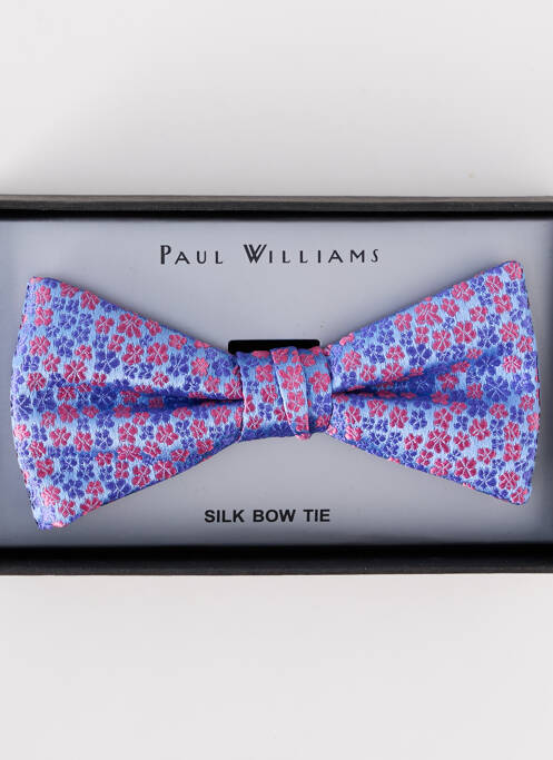 Noeud papillon bleu PAUL WILLIAMS homme