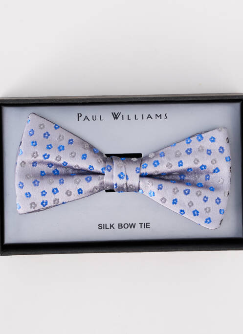 Noeud papillon gris PAUL WILLIAMS homme