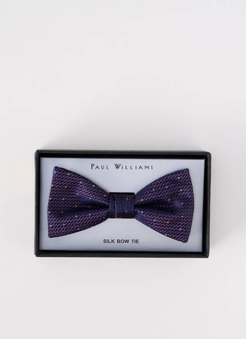 Noeud papillon violet PAUL WILLIAMS pour homme