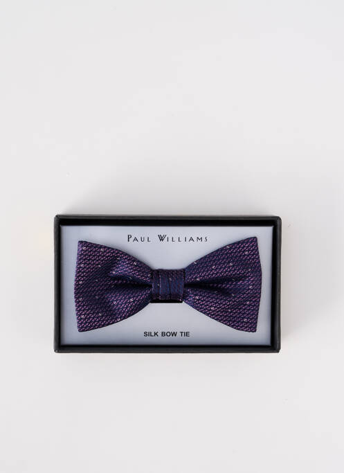Noeud papillon violet PAUL WILLIAMS pour homme