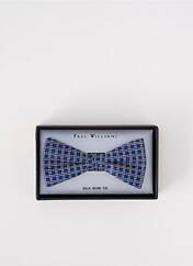 Noeud papillon bleu PAUL WILLIAMS pour homme seconde vue