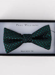 Noeud papillon vert PAUL WILLIAMS pour homme seconde vue