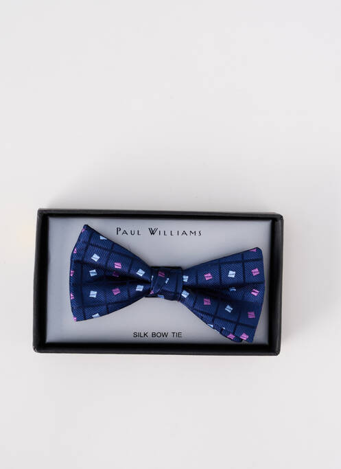 Noeud papillon bleu PAUL WILLIAMS pour homme