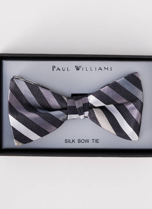 Noeud papillon gris PAUL WILLIAMS homme