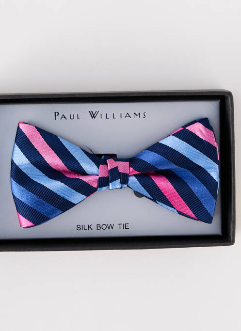Noeud papillon rose PAUL WILLIAMS pour homme