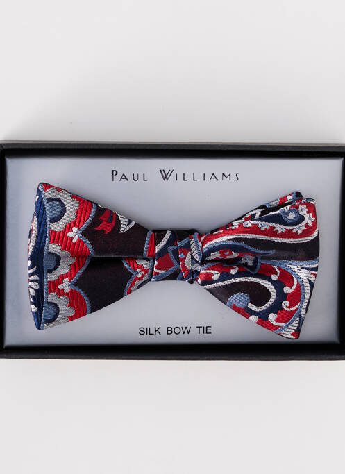 Noeud papillon rouge PAUL WILLIAMS pour homme