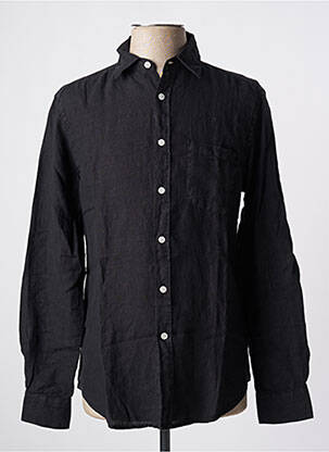 Chemise manches longues manches longues noir BY CHARLIE B homme