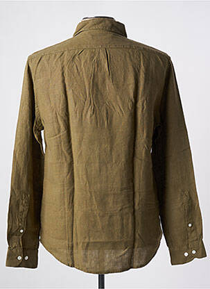 Chemise manches longues poches vert BY CHARLIE B homme