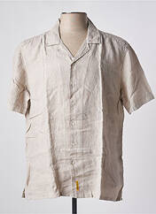 Chemise manches courtes beige BY CHARLIE B pour homme seconde vue