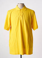 Polo jaune BY CHARLIE B pour homme seconde vue
