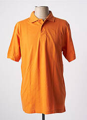 Polo orange BY CHARLIE B pour homme seconde vue