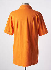 Polo orange BY CHARLIE B pour homme seconde vue