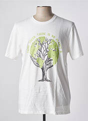 T-shirt blanc BY CHARLIE B pour homme seconde vue