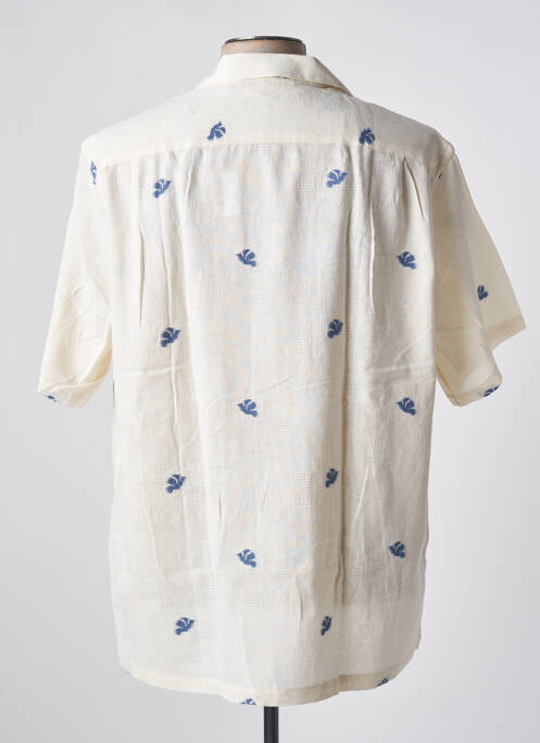 Chemise manches courtes beige BY CHARLIE B homme