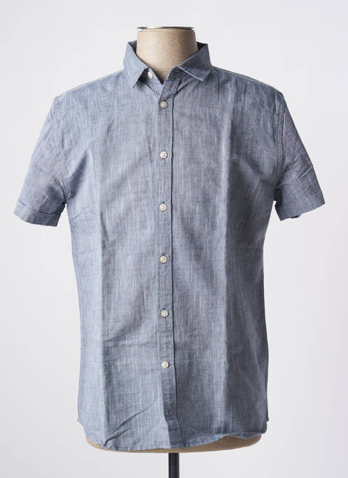 Chemise manches courtes bleu BY CHARLIE B pour homme