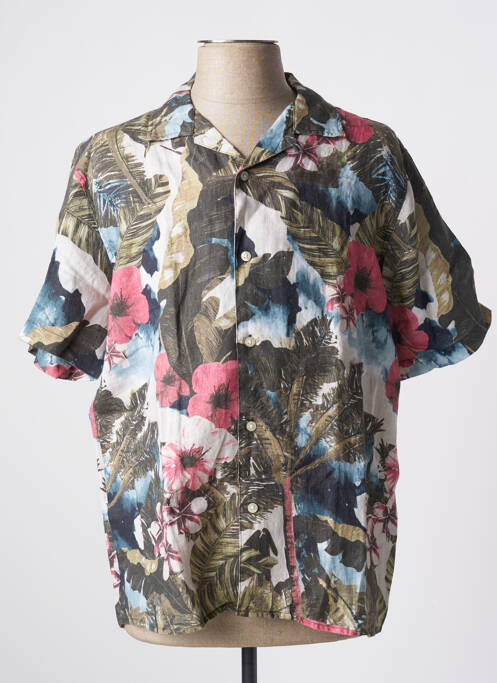 Chemise manches courtes vert BY CHARLIE B pour homme