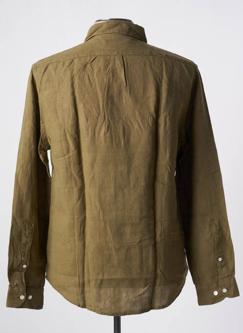 Chemise manches longues vert BY CHARLIE B homme