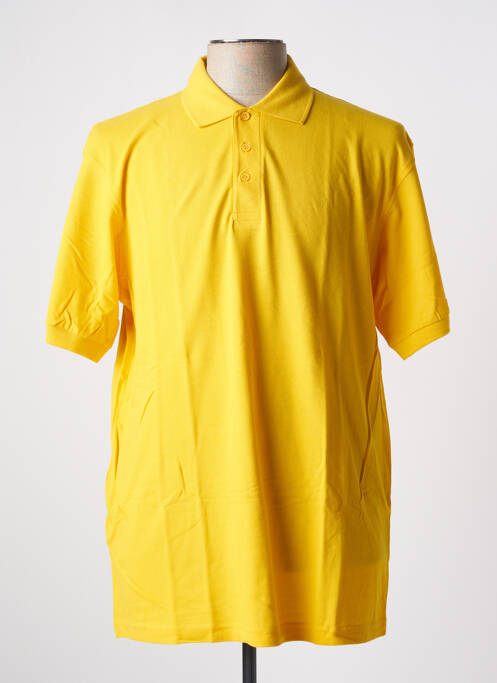 Polo jaune BY CHARLIE B pour homme