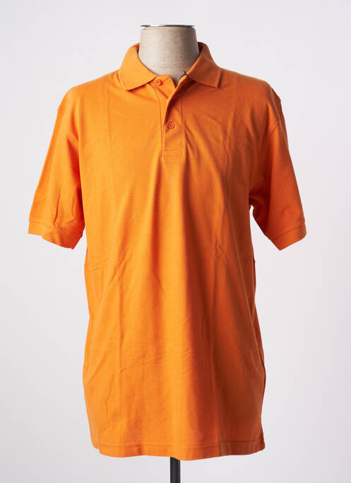 Polo orange BY CHARLIE B pour homme