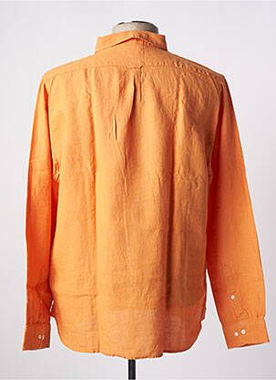 Chemise manches longues poches orange BY CHARLIE B homme
