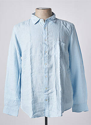 Chemise manches longues manches longues bleu BY CHARLIE B homme