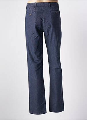 Pantalon chino tissage chiné taille normale bleu BY CHARLIE B homme